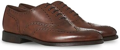 Loake 1880 Export Grade Torrington Oxford Brogue Antique Brown