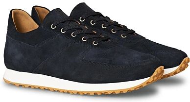 C.QP Stride Suede Running Sneaker Dust Blue