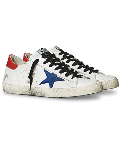 Golden Goose Deluxe Brand Superstar Nubuck Star White/Blue