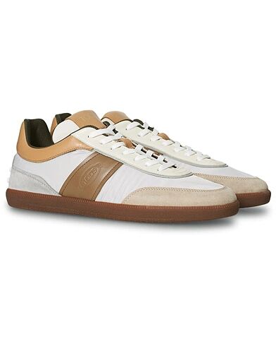 Tod's Light Cassetta Sneaker White/Beige Calf