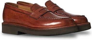 Grenson Peter Loafer Tan Handpainted Calf