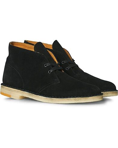 Clarks Originals Desert Boot Black Combi Suede