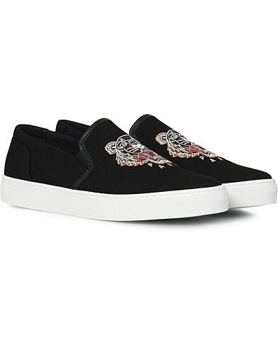 Kenzo Tiger Slip On Sneaker Black