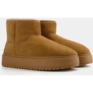 Bershka Bottines Doublure Fourrure Homme Homme 43 Camel