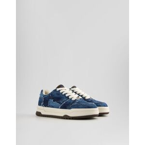 Bershka Sneakers Denim Volume Homme Homme 40 Bleu - Publicité