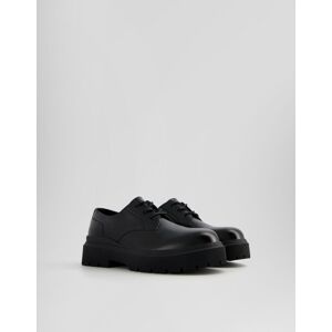 Bershka Chaussures Style Derbies Homme Homme 40 Noir - Publicité
