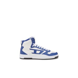 Diesel - S-Ukiyo Mid-Sneakers montantes en cuir et nylon - Baskets - Homme - Polychrome 40 - Publicité