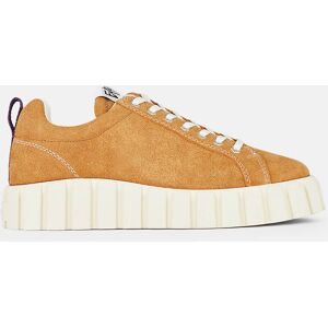 - Sneakers en Velours de Cuir Odessa camel Camel