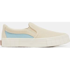 Good News - Slip On Yess beige/bleu BeigeBleu - Publicité