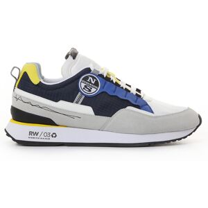 North Sails - Sneakers Mago gris/bleu/jaune GrisBleuJaune