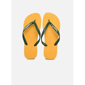 Hav. Brasil Logo M par Havaianas Jaune 45 - 46 Homme - Publicité