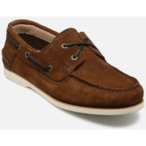 TH BOAT SHOE CORE SUEDE par Tommy Hilfiger Marron 44 Homme - Publicité