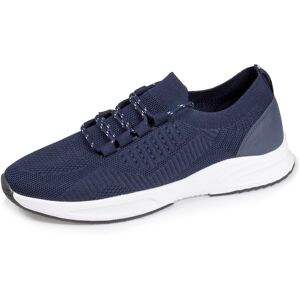 Isotoner Baskets Confort Homme slip-on lacets Marine 46 - Publicité