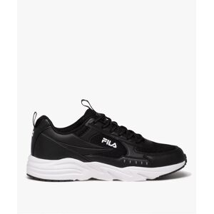 Baskets homme dessus en mesh et a lacets style running - Fila - FILA noir