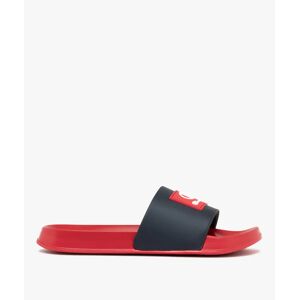 Mules de piscine homme a bandeau signature 3D - Champion USA - 42 - rouge - CHAMPION USA rouge