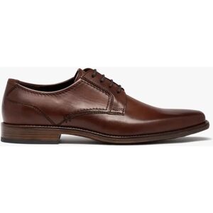 Derbies homme dessus cuir uni a bout carre - Taneo - 41 - marron - TANEO marron