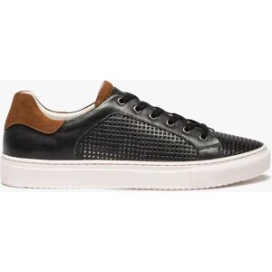 Baskets homme dessus cuir souple et aere ? Taneo - TANEO noir