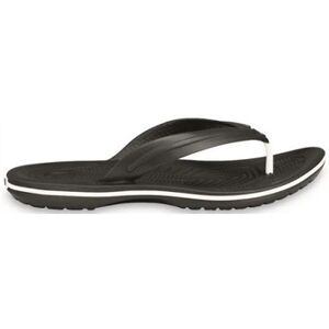 Cross Crocs Crocband Flip Flops Thongs Sandales en Noir 11033 001 [UK M11/W12 US M12] - Publicité