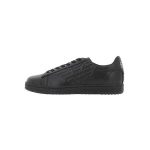 Armani Chaussures basses cuir ou simili exchange Sneaker black Noir Taille : 40 - Publicité