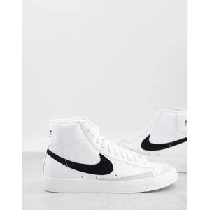 Nike - Blazer Mid '77 VNTG - Baskets - Blanc/noir Blanc 40.5 female - Publicité