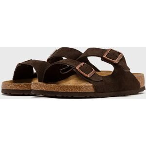 Birkenstock Arizona SFB Suede men Sandals & Slides brown en taille:46 - Publicité