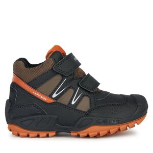 Bottes de neige Geox Jr New Savage B Abx J261WA 0CEFU C9279 D Black/Dk Orange - Publicité