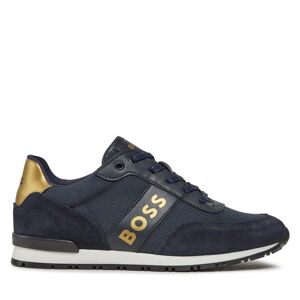 Sneakers Boss J29347 M Navy 849 - Publicité