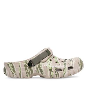 Mules / sandales de bain Crocs OFFROAD SPORT CAMO CLOG 203923-2V3 Beige