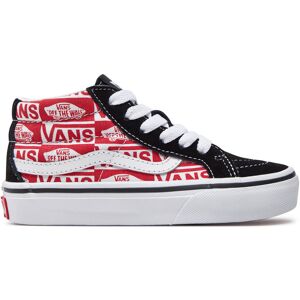 Sneakers Vans Sk8-Mid Reissue VN000BVPBRR1 Black/Racing Red - Publicité