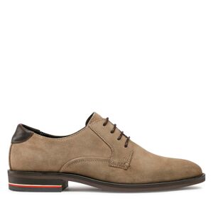 Chaussures basses Tommy Hilfiger Signature Hilfiger Suede Shoe FM0FM04215 Nomad GPF - Publicité