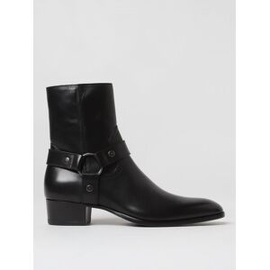 Bottines SAINT LAURENT Homme couleur Noir 42½ - Publicité