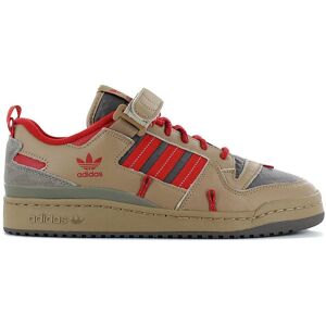 adidas Originals Forum 84 Camp Low - Cardboard Scarlet - Chaussures de sport pour hommes Cuir Marron GV6785 ORIGINAL - Publicité