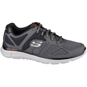 Skechers Satisfaction-Flash Point 58350-CCOR, Homme, Baskets, gris - Publicité