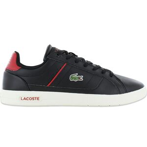 LACOSTE Europa Pro 222 - Chaussures Sneakers Homme Cuir Noir 744SMA00121B5 ORIGINAL - Publicité