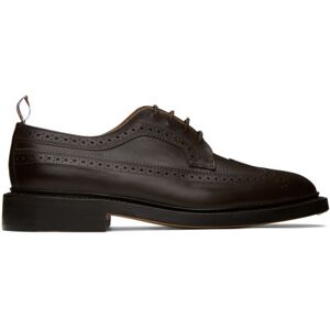 Thom Browne Chaussures oxford brunes à embout prolongé - US 9 - Publicité