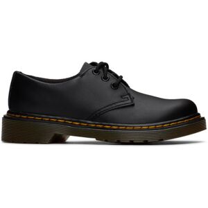 "Dr. Martens Jeune   Chaussures oxford 1461 noires en cuir Softy T" - US 2Y - Publicité