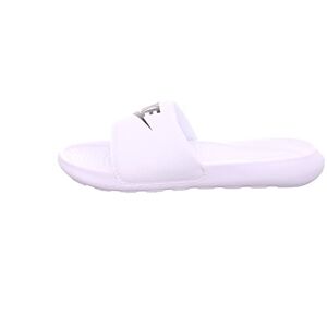 Nike Homme Victori One Slide Chaussures, Blanc Noir Blanc, 47.5 EU - Publicité