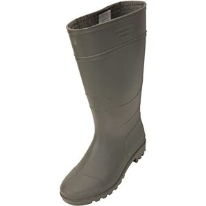 Mountain Warehouse Bottes de Pluie Hommes Splash Faciles à Nettoyer, imperméables, Doublure en Tissu Doux, Semelle rembourrée Parfaites par Temps Humide Kaki 41 - Publicité