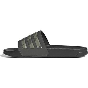 Adidas Mixte Adilette Douche Diapositives, Shadow Olive Mastic Gris Olive Strata, 38 EU - Publicité