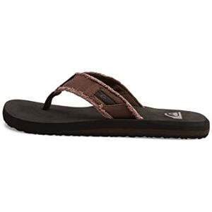 Quiksilver Monkey Abyss, Tongs Homme, Marron (Sole: Black/ Upper: Brown), 42 - Publicité