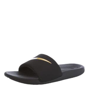 Nike Homme Kawa Slide (GS/PS) Chaussures de Plage & Piscine, Noir (Black/MTLC Gold 003), 40 EU - Publicité