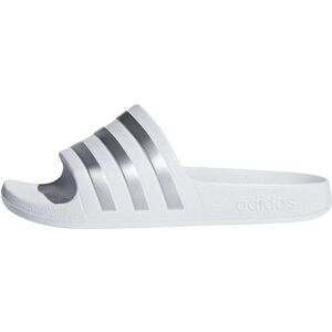 Adidas Mixte enfant Adilette Aqua Slides Kids, Cloud White / Silver Met / Cloud White, 36 2/3 - Publicité