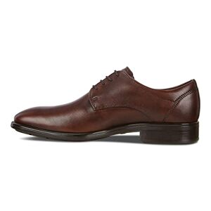 ECCO Homme Citytray Plain Toe Tie Tissu Oxford, Cognac, 42 EU - Publicité