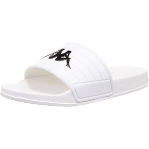 Kappa Mixte Logo Noles Chaussons, White Black Black, 37 EU - Publicité