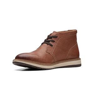 Clarks Homme Chantry Mid Bottes Chukka, Tan Leather, 40 EU - Publicité