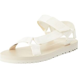 Calvin Klein Jeans Homme Sandal Velcro RP in BTW  Plates, Beige (Creamy White/Eggshell), 41 EU - Publicité