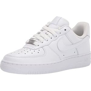 Nike Femme WMNS Air Force 1 '07 Chaussures de Basket-Ball, White Metalic Logo, 38 EU - Publicité