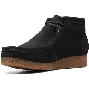 Clarks Homme Bottes Shacre Bottine Chukka, Daim Noir, 43 EU Large - Publicité