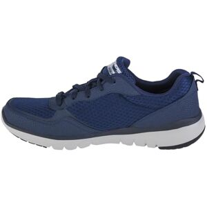 Skechers Homme Flex Advantage 3.0 Baskets, Bleu Navy Leather Mesh Trim Nvy, 41 EU - Publicité