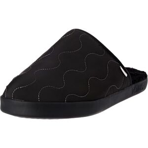 TOMS Homme Port Chausson, Imitation Peau de Mouton matelassé Noir, 40 EU - Publicité